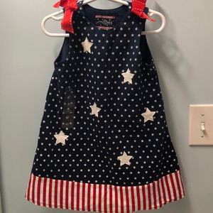 Patriotic dress and matching bloomers